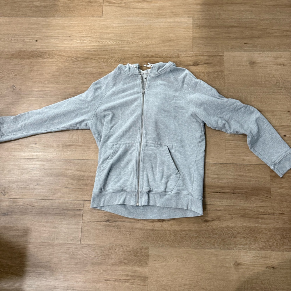 Vintage Acne Gray Zip Up Sweater